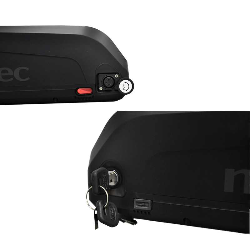 Battery for electric bike Ebike - Miellec 48V Hailong G80 - bottle