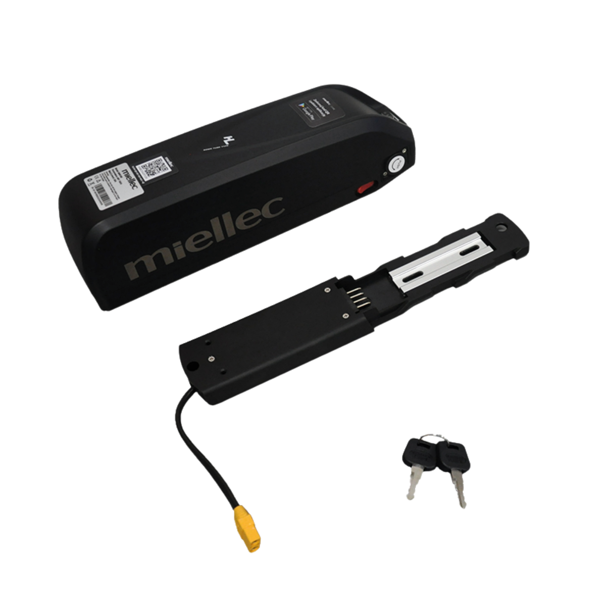 Bateria Miellec do roweru elektrycznego Ebike - 36V 15,3 Ah Hailong I-2 - bidonowa